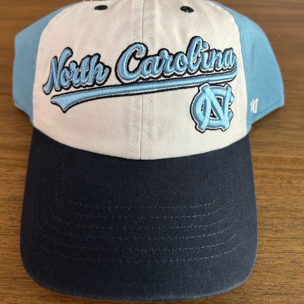 NEW North Carolina Tar Heels Adjustable Cotton Baseball Cap By '47 Brand